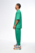 Paça Lastikli Basic Oversize Eşofman Takımı Nefti