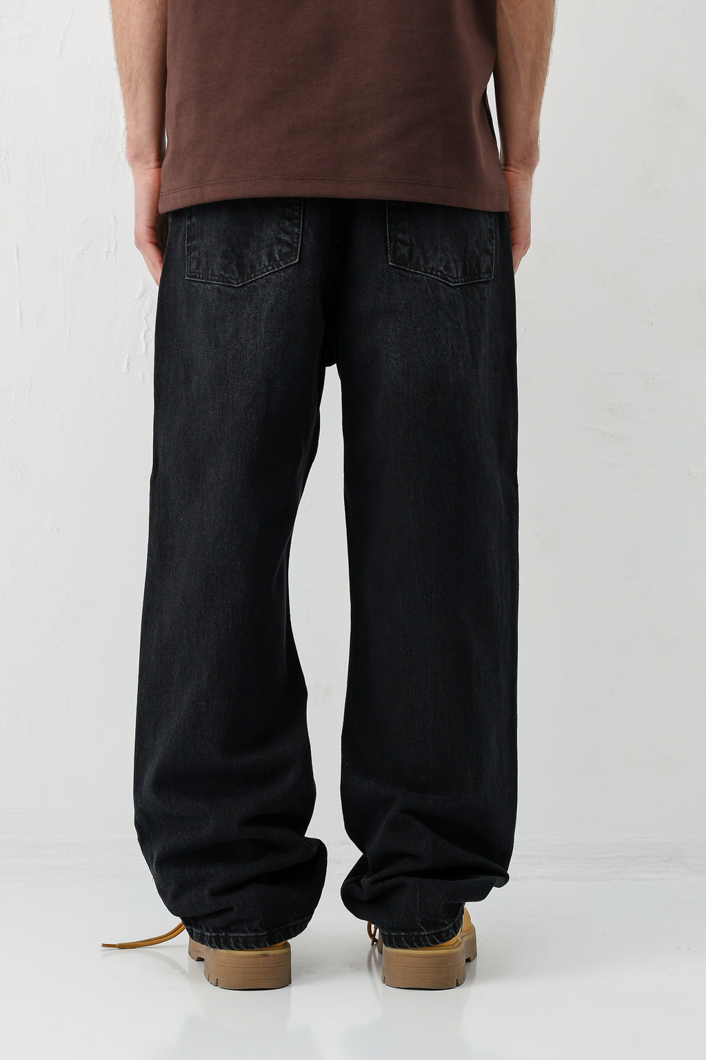 Baggy Fit Jean Antrasit