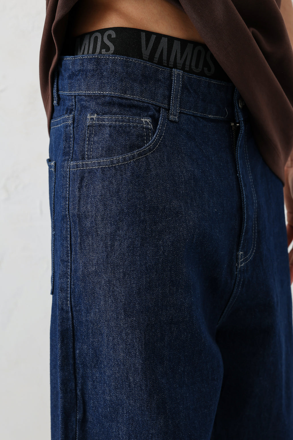 Baggy Fit Jean Lacivert