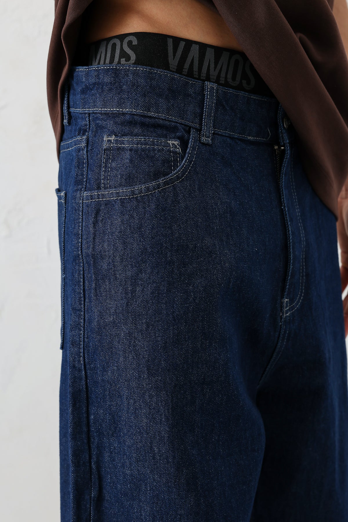 Baggy Fit Jean Lacivert