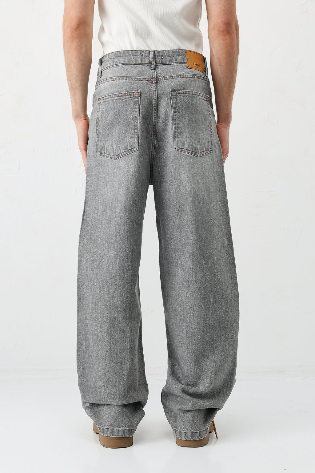 Super Baggy Fit Jean Antrasit