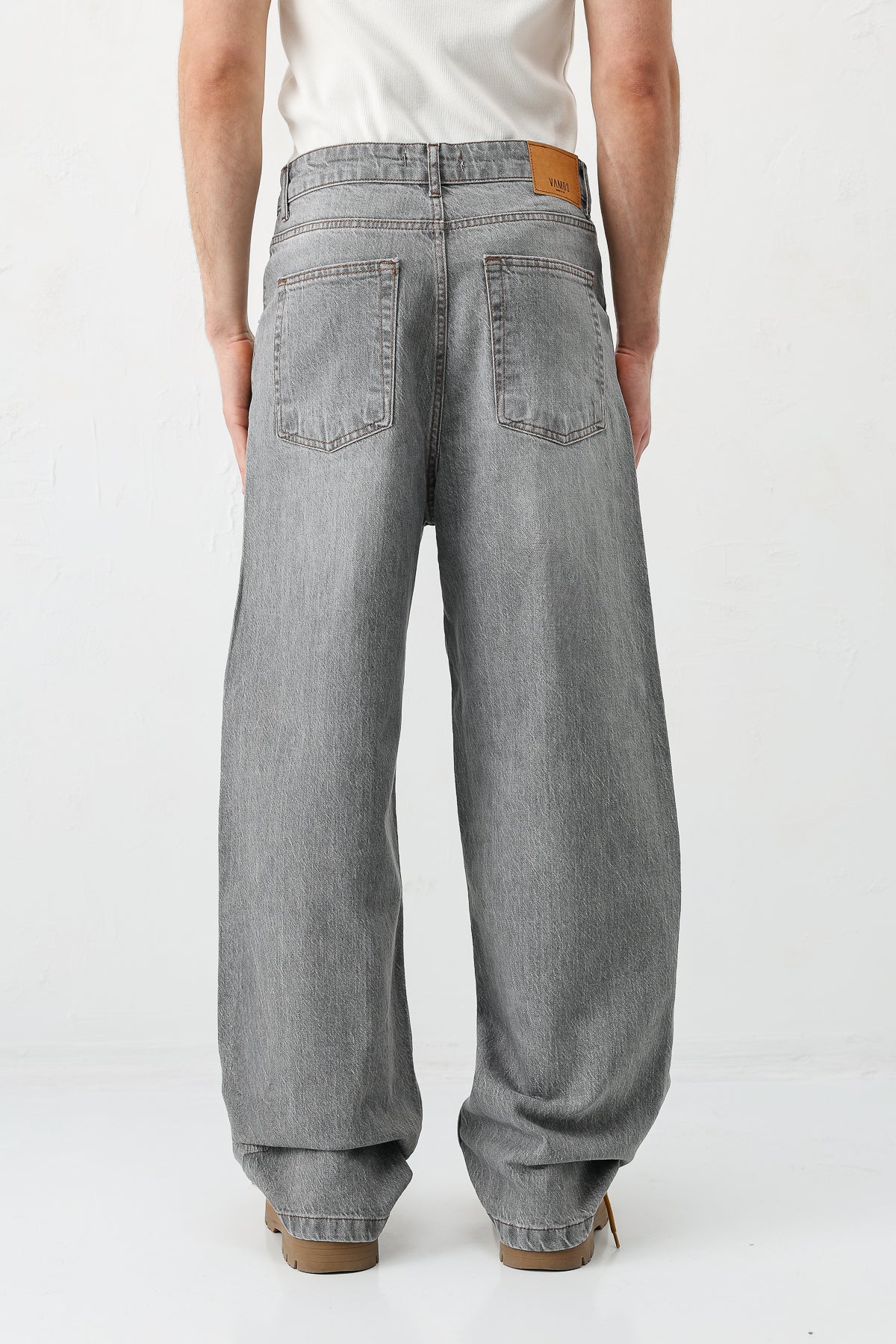 Super Baggy Fit Jean Antrasit