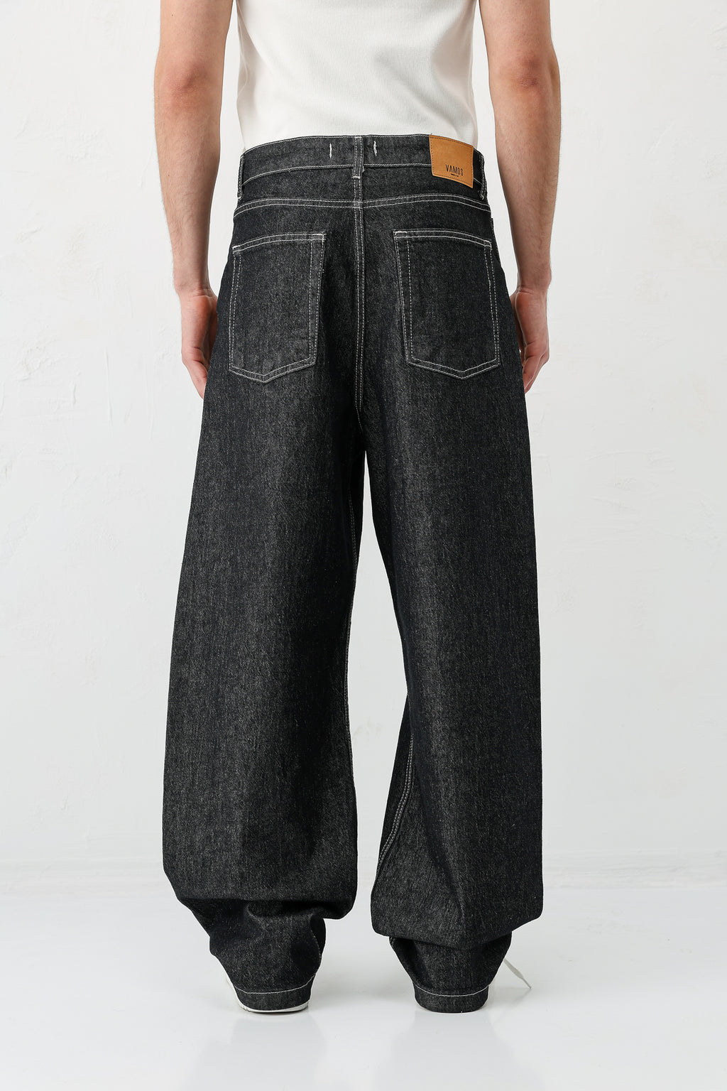 Super Baggy Fit Jean Siyah