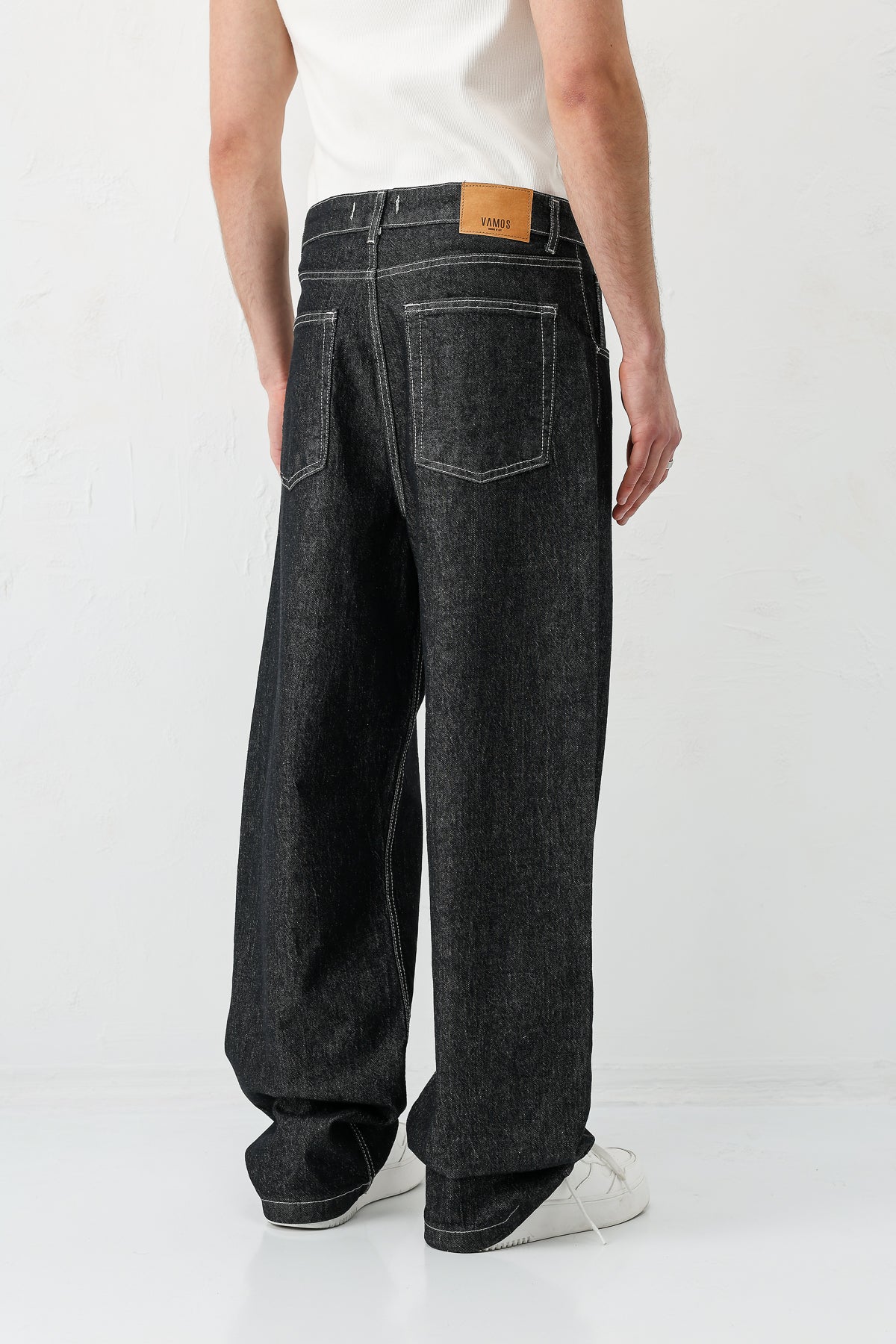Super Baggy Fit Jean Siyah