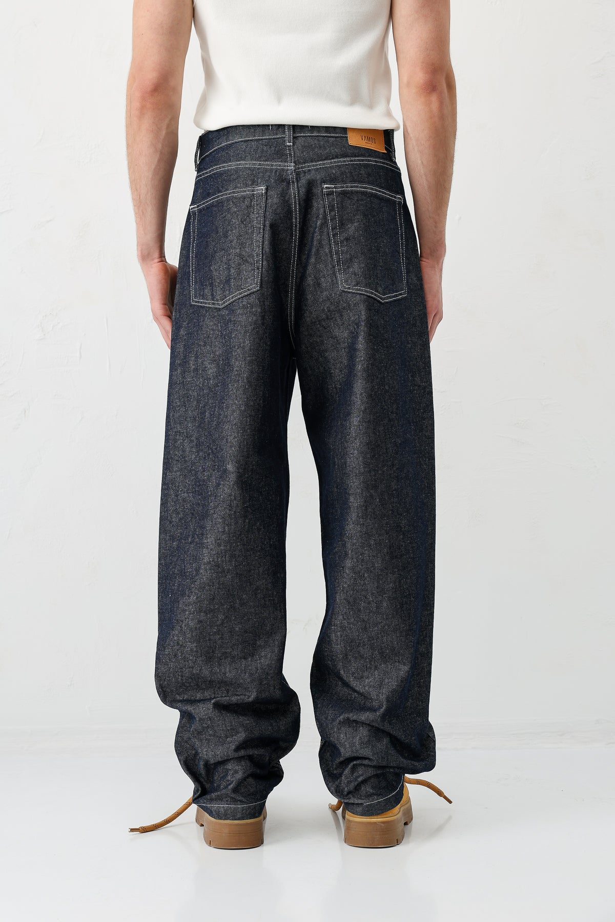 Super Baggy Fit Jean Koyu Mavi