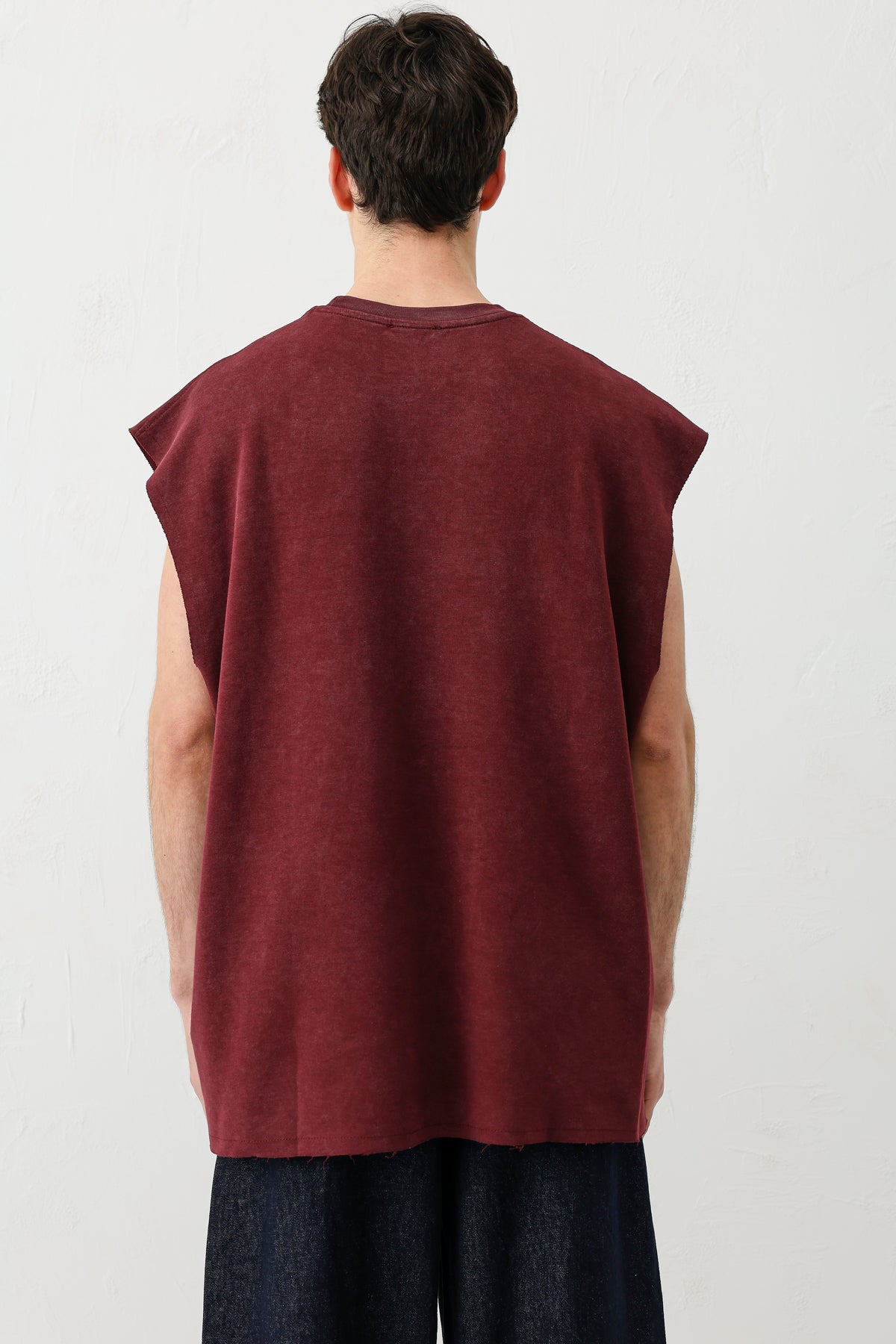 Basic Kolsuz Tişört Bordo