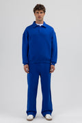Basic Polo Yaka Sweatshirt Saks