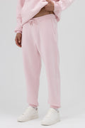 Basic Paça Lastikli Eşofman Alt Pembe