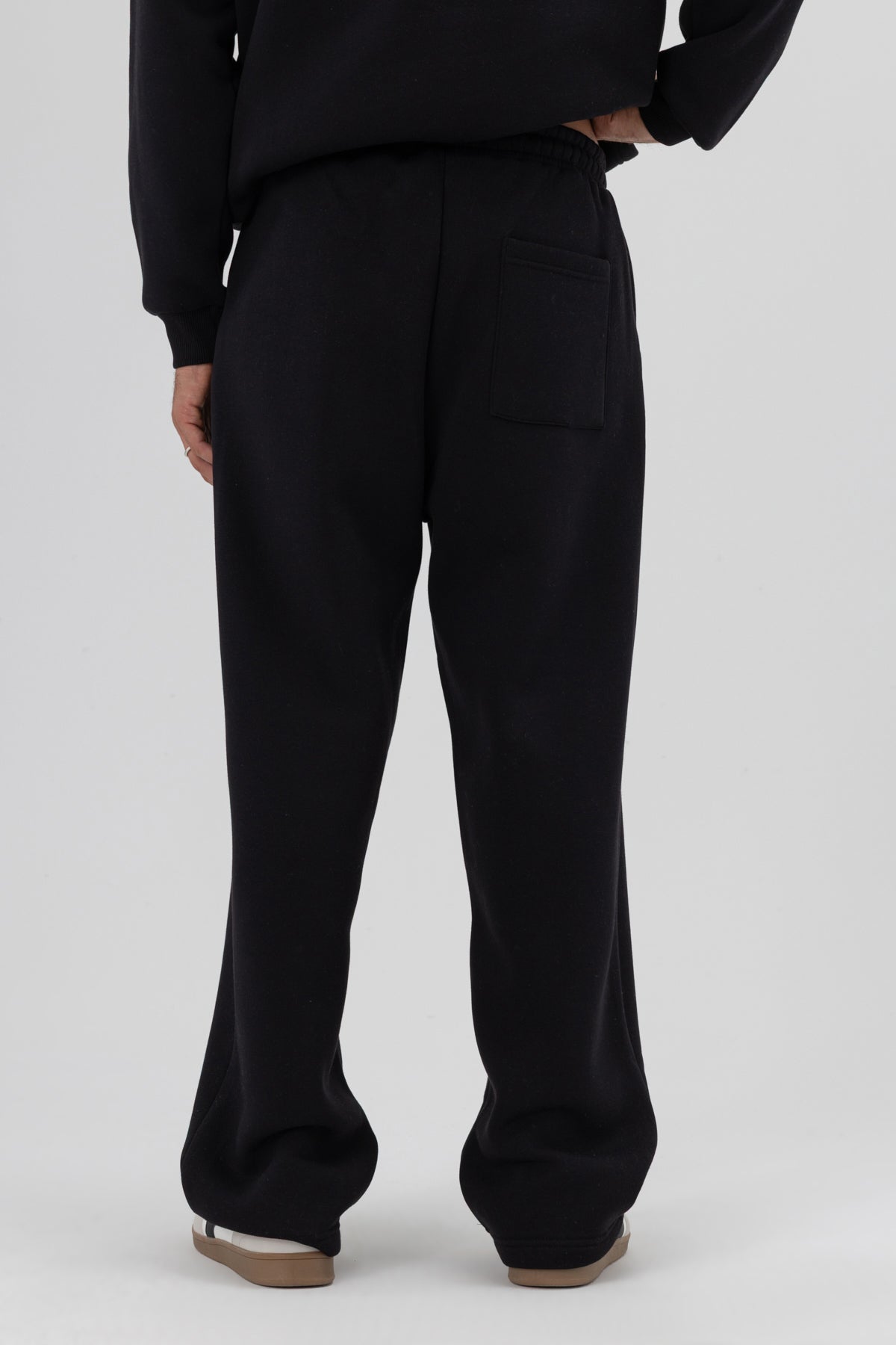 Basic Baggy Eşofman Alt Siyah