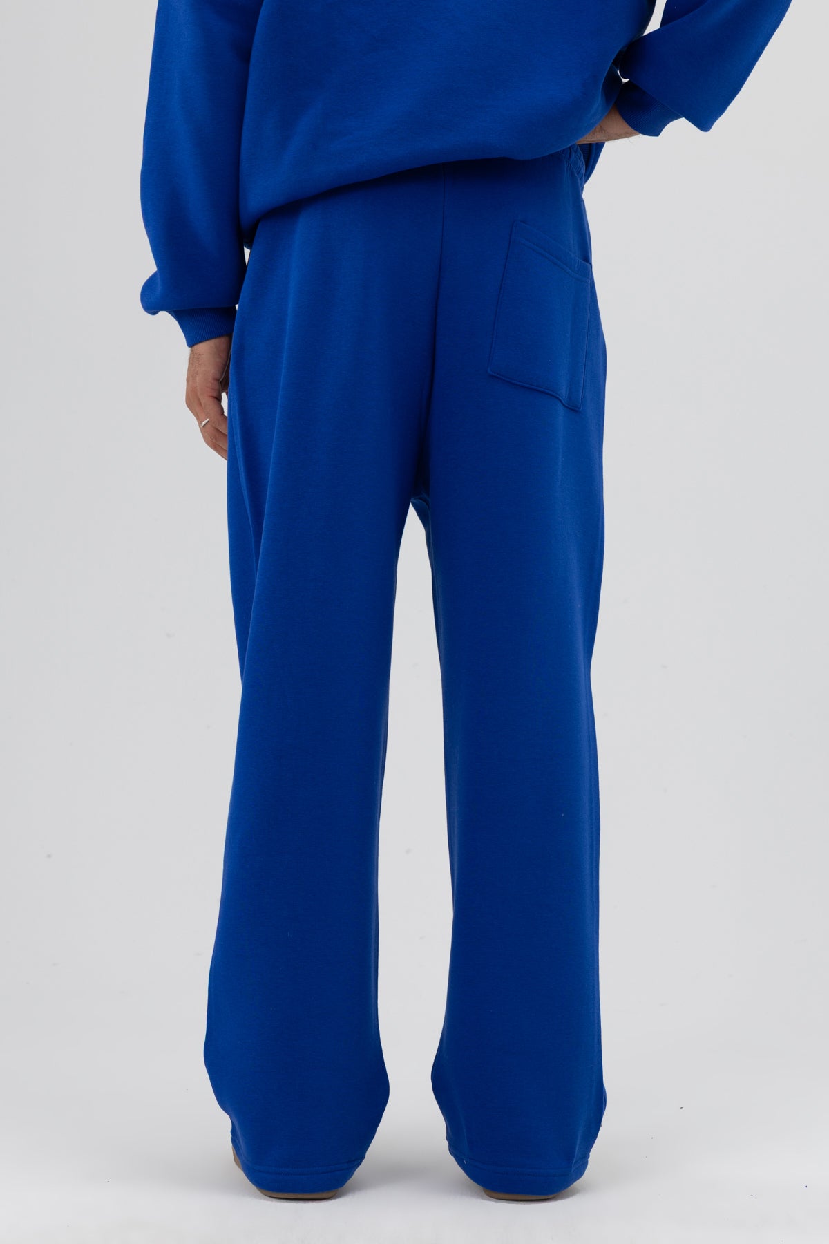 Basic Baggy Eşofman Alt Saks
