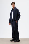 Baggy Fit Kumaş Pantolon Lacivert