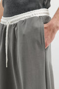 Baggy Fit Eşofman Alt Füme