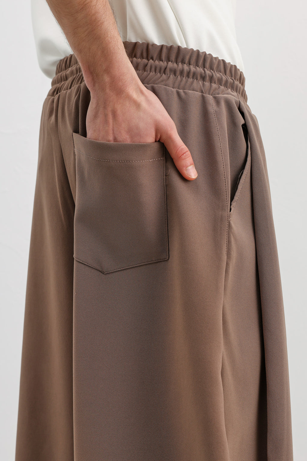 Balloon Fit Pantolon Vizon