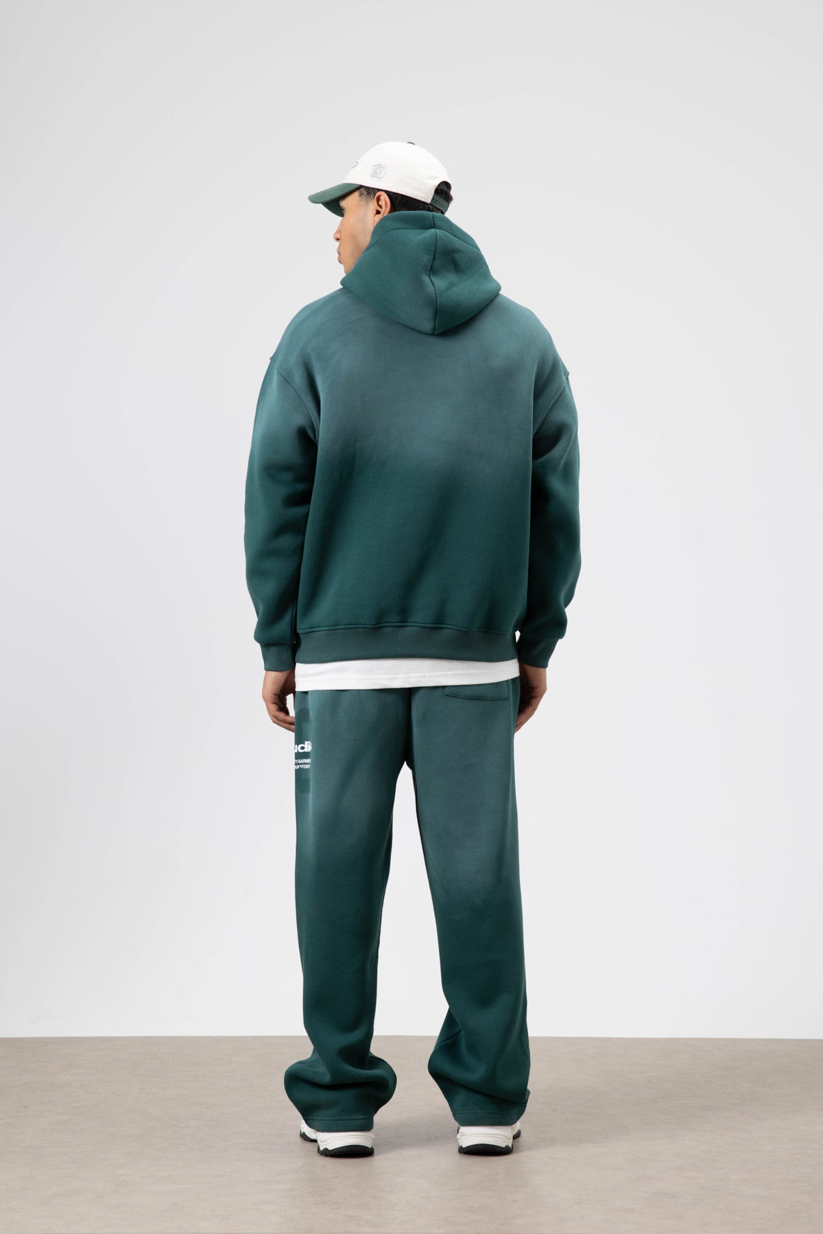 Oversize Baskılı Eşofman Takım Nefti